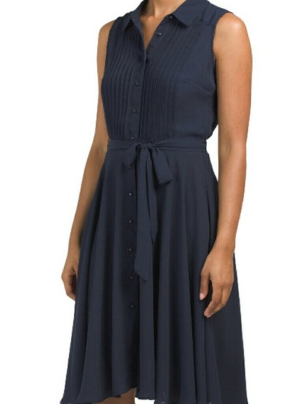 Nanette Lepore  NWT Navy sleeveless summer dress Sz8